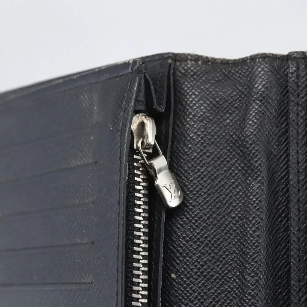Louis Vuitton Monogram Savanna Portefeuille Braza Wallet Navy